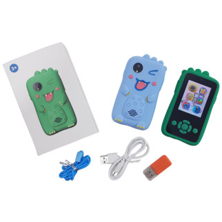 Смартфон "KidPhone Dino" з камерою та іграми (синій/зелений) в кор.14*9*4см /50/ - Інтернет-магазин спільних покупок ToGether