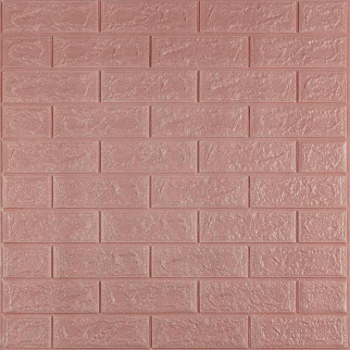 Панель стінова 3D 700х770х5мм цегла рожево-лілова SW-00002439 - Інтернет-магазин спільних покупок ToGether