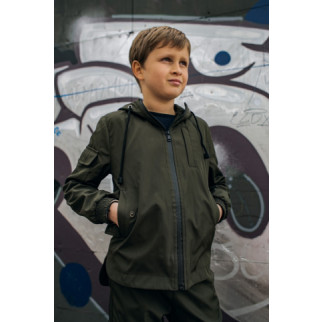 Куртка хаки детская "Easy" softshell  - Інтернет-магазин спільних покупок ToGether