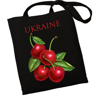 Екошопер BookOpt ВК4078 Ukraine Вишенька, Чорний - Інтернет-магазин спільних покупок ToGether