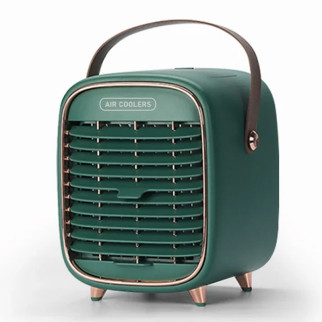 Портативний вентилятор з охолодженням Y3 with battery 2000 mAh Green - Інтернет-магазин спільних покупок ToGether