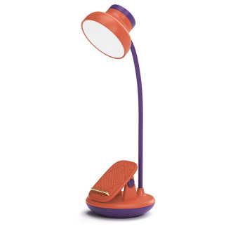 Гнучка настільна лампа на акумуляторі з підставкою для телефону - Інтернет-магазин спільних покупок ToGether