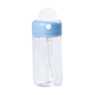 Пляшка для води із шейкером на батарейках 380 мл із ручкою прозора - Інтернет-магазин спільних покупок ToGether