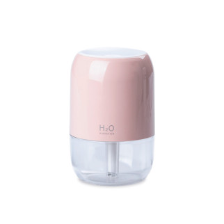 Зволожувач повітря з підсвічуванням USB 200 мл ультразвуковий аромадифузор для ефірних масел Рожевий - Інтернет-магазин спільних покупок ToGether