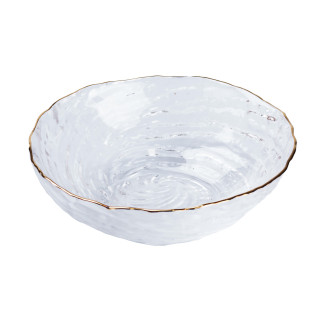 Тарілка для салату прозора Ø 13 (см) салатник скляний - Інтернет-магазин спільних покупок ToGether