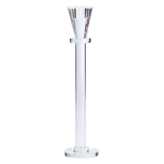 Свічник на ніжці скляний високий 28 (см) на одну свічку - Інтернет-магазин спільних покупок ToGether