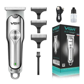 Машинка (триммер) для стрижки волосся та бороди VGR V-071, Professional, 3 насадки, Т-подібне лезо, вбуд. - Інтернет-магазин спільних покупок ToGether
