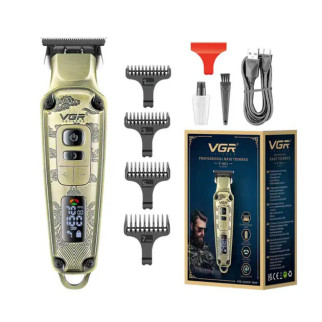 Професійна машинка для стрижки волосся триммер VGR V-901 з насадками, професійна електробритва - Інтернет-магазин спільних покупок ToGether