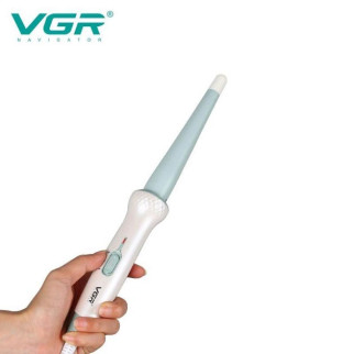 Плойка конусна VGR V-596 стайлер для завивки волосся професійна плойка з керамічним покриттям для локонів - Інтернет-магазин спільних покупок ToGether