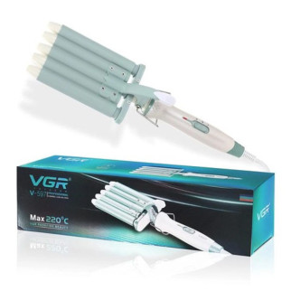 Плойка хвиля для волосся VGR V-597 п'ять хвиль діаметр 16 мм з керамічним покриттям для кучеряшок та локонів - Інтернет-магазин спільних покупок ToGether
