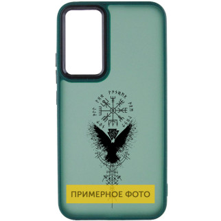 Накладка Oprint Скандинавія Black для Xiaomi Poco F5 / Note 12 Turbo Green / Крила - Інтернет-магазин спільних покупок ToGether