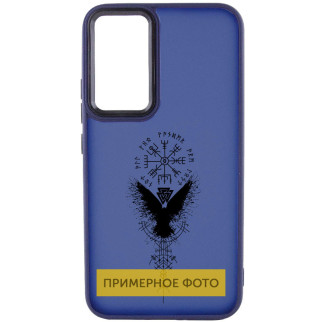 Накладка Oprint Скандинавія Black для Motorola Moto E40 Navy Blue / Крила - Інтернет-магазин спільних покупок ToGether