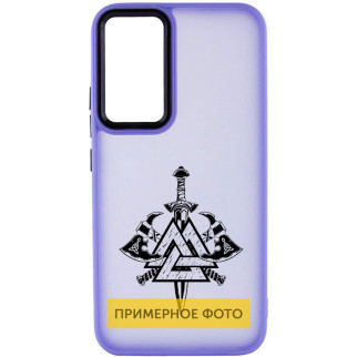 Накладка Oprint Скандинавія Black для Motorola Moto G54 Purple / Меч - Інтернет-магазин спільних покупок ToGether