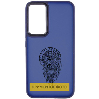 Накладка Oprint Скандинавія Black для Oppo A78 4G Navy Blue / Воїн - Інтернет-магазин спільних покупок ToGether