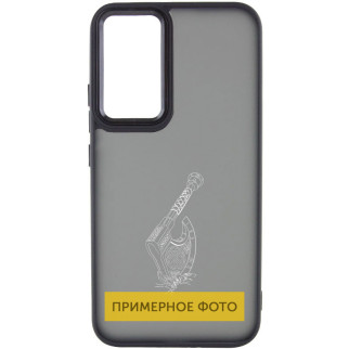 Накладка Oprint Скандинавія White для Oppo A38 / A18 Black / Сокира - Інтернет-магазин спільних покупок ToGether