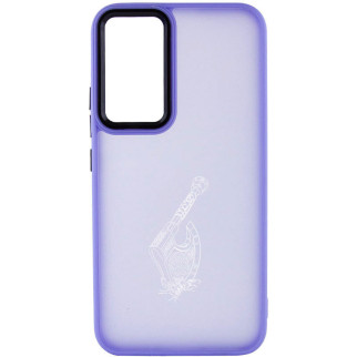 Накладка Oprint Скандинавія White для Samsung Galaxy A35 Purple / Сокира - Інтернет-магазин спільних покупок ToGether