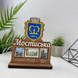 Дерев'яна сувенірна статуетка, подарункова нагорода з дерева, іменний кубок з логотипом - Інтернет-магазин спільних покупок ToGether