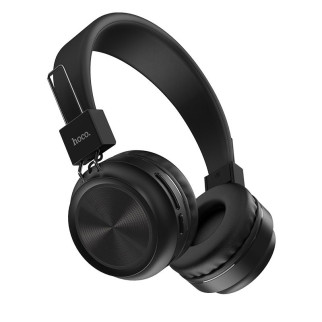 Накладні бездротові навушники Hoco W25 Чорний - Інтернет-магазин спільних покупок ToGether