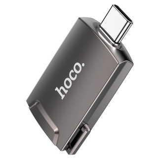 Перехідник Hoco UA19 Type-C to HDMI Сірий - Інтернет-магазин спільних покупок ToGether
