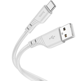 Дата кабель Hoco X97 Crystal color USB to Type-C (1m) Light gray - Інтернет-магазин спільних покупок ToGether