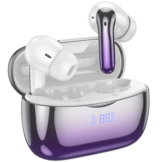 Бездротові TWS навушники Hoco EQ16 Shine ANC+ENC Purple glaze - Інтернет-магазин спільних покупок ToGether
