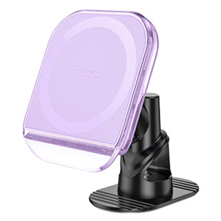 Автотримач Hoco H43 Crystal ring magnetic (center console) Romantic purple - Інтернет-магазин спільних покупок ToGether
