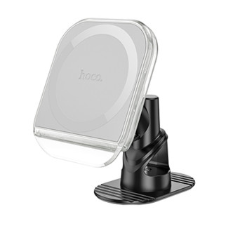 Автотримач Hoco H43 Crystal ring magnetic (center console) Gray - Інтернет-магазин спільних покупок ToGether