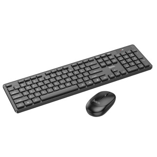 Набір клавіатура + миша Hoco GM17, бездротовий (English Version) Black - Інтернет-магазин спільних покупок ToGether