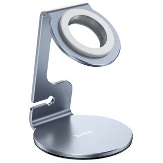 Настільна підставка Hoco HD7 Pleasing for iWatch Metal gray - Інтернет-магазин спільних покупок ToGether