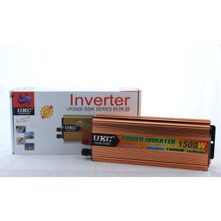 Перетворювач / автомобільний інвертор UKC AC/DC SSK 1500W 24V  (дропшиппінг) - Інтернет-магазин спільних покупок ToGether