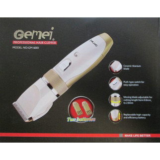 Машинка для стрижки Gemei Gm-6001  (дропшиппінг) - Інтернет-магазин спільних покупок ToGether