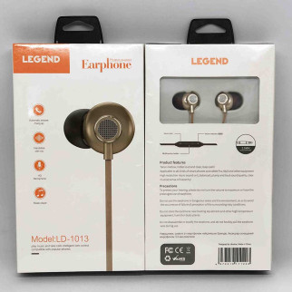 Навушники вакуумні LEGEND LD1013  (дропшиппінг) - Інтернет-магазин спільних покупок ToGether