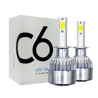 Галогенні лампи для авто C6-H7 (2шт.)  (дропшиппінг) - Інтернет-магазин спільних покупок ToGether
