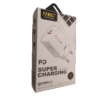 Адаптер Fast Charge 220v 18w APD 889 USB+type C  (дропшиппінг) - Інтернет-магазин спільних покупок ToGether