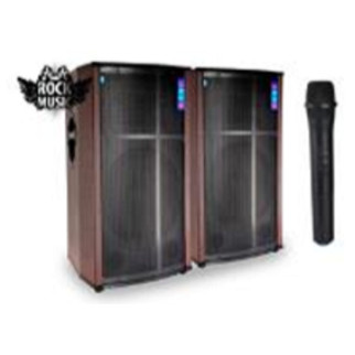 Акустичні колонки Rock Music 2х100 Вт 12 дюймів 72x42x38 см USB/SD/FM/BT/1MIC L/R RC-1200  (дропшиппінг) - Інтернет-магазин спільних покупок ToGether