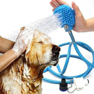 Щітка-душ для собак Pet Bathing Tool  (дропшиппінг) - Інтернет-магазин спільних покупок ToGether
