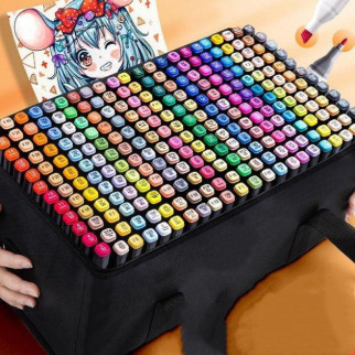Набір маркерів для скетчинга touch, 120 кольорів  (дропшиппінг) - Інтернет-магазин спільних покупок ToGether