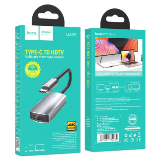 Конвертер HOCO UA20 Presage Type-C на HDMI  (дропшиппінг) - Інтернет-магазин спільних покупок ToGether