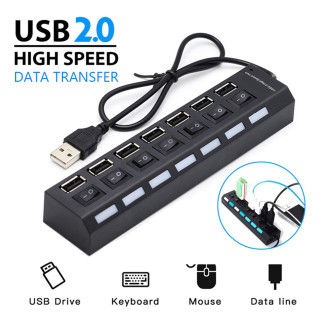 Хаб 4 порти + switch USB2.0  (дропшиппінг) - Інтернет-магазин спільних покупок ToGether