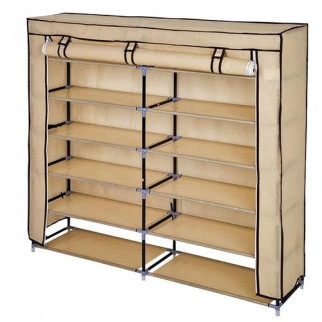 Тканинна шафа для зберігання взуття Shoe Cabinet 118х30х120 см  (дропшиппінг) - Інтернет-магазин спільних покупок ToGether