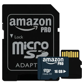 Картка пам'яті micro AMAZON 16GB class 10 (з адаптером)  (дропшиппінг) - Інтернет-магазин спільних покупок ToGether