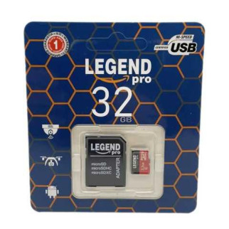 Картка пам'яті micro LEGEND 32 GB class 10 (з адаптером)  (дропшиппінг) - Інтернет-магазин спільних покупок ToGether