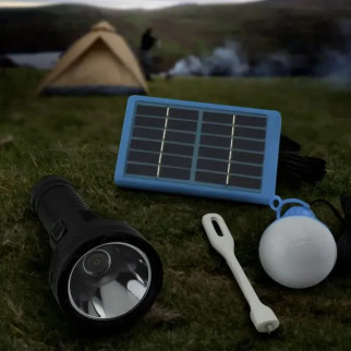 Ліхтарик ручний BL YW-038 hand torch + bulb + solar  (дропшиппінг) - Інтернет-магазин спільних покупок ToGether