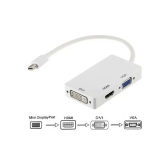 Конвертер Mini DisplayPort на HDMI/DVI/VGA  (дропшиппінг) - Інтернет-магазин спільних покупок ToGether