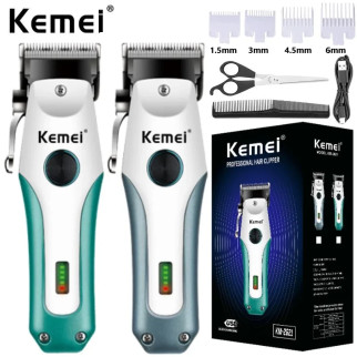 Акумуляторна машинка для стриження волосся Kemei KM-2621  (дропшиппінг) - Інтернет-магазин спільних покупок ToGether