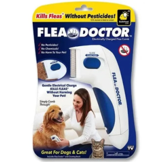 Електричний гребінець для тварин Flea Doctor з функцією знищення бліх  (дропшиппінг) - Інтернет-магазин спільних покупок ToGether