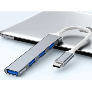 USB-хаб AC-500 Type-C to RJ45+HDMI USB cable AND 2-11  (дропшиппінг) - Інтернет-магазин спільних покупок ToGether