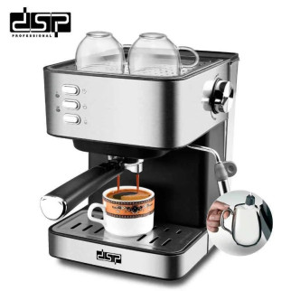 Кавомашина напівавтоматична DSP Espresso Coffee Maker KA3028 з капучинатором  (дропшиппінг) - Інтернет-магазин спільних покупок ToGether