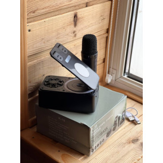 Підставка для телефона, динамік для караоке Blue Tooth. Microphone speaker set  AND K18  (дропшиппінг) - Інтернет-магазин спільних покупок ToGether