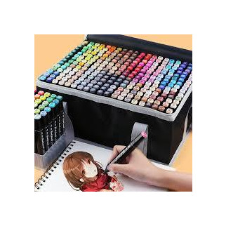 Набір маркерів для скетчингу touch 204 кольори  (дропшиппінг) - Інтернет-магазин спільних покупок ToGether